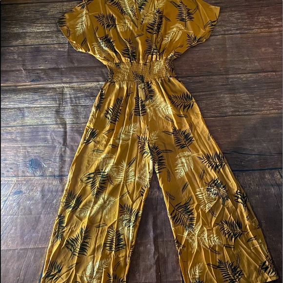 Calista Pants - Rusty Leaf Romper